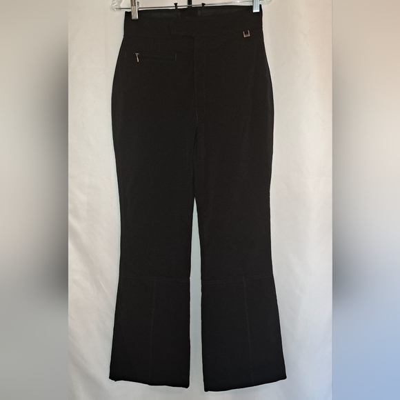 Vintage Roffe Women's Black Ski Pants Size Small #126 - Picture 1 of 12